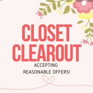 Closet Clearout!